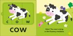 First Words Jigsaw Book: Farm spread