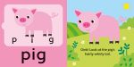 First Words Jigsaw Book: Farm spread