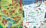 Usborne Book and Jigsaw Forest Maze spread