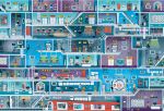 Usborne Book and Jigsaw Spy Maze spread