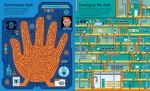 Usborne Book and Jigsaw Spy Maze spread