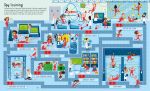 Usborne Book and Jigsaw Spy Maze spread