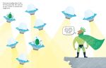 Fingerprint Activities Superheroes spread