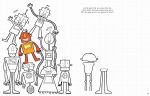 Drawing, Doodling and Colouring Activity Book spread