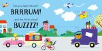 Slider Sound Books: Vroom! spread