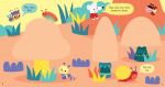 Little Children's Nature Sticker Book spread