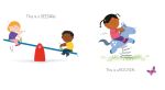 Very First Words Library: Playground spread