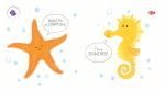 Very First Words Library: Under The Sea spread