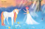 Sticker Dolly Dressing Rainbow Unicorns spread
