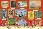 Book and Jigsaw Art Gallery spread