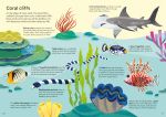 Usborne Book and Jigsaw Coral Reef spread