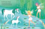 Ma valisette J'habille mes amies Les fées ballerines, Les sirènes, Les fées princesses et Les licornes page intérieure