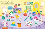 Big Easter Egg Hunt Sticker Book spread