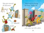 The Dinosaur Who Slammed the Door spread