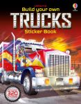 Build Your Own Trucks Sticker Book book cover