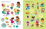 First Sticker Book My Friends spread