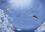 Little First Stickers Aquarium spread