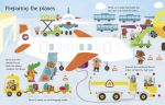 Wipe-Clean Airport Activities spread