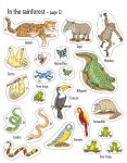 First Sticker Book Animals spread