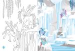Transfer Activity Book Unicorns spread