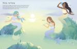Sticker Dolly Dressing  Mermaids spread