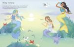 Sticker Dolly Dressing  Mermaids spread
