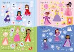 Sparkly Princesses Sticker Book spread