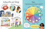 Lift-the-Flap Questions and Answers About Feelings spread