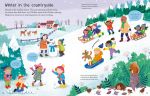 First Sticker Book Weather and Seasons spread