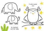 Little Coloring Animals spread