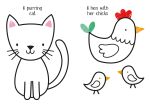 Little Coloring Animals spread