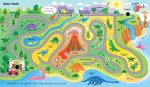 Fingertrail Dinosaur Mazes spread