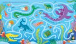 Fingertrail Dinosaur Mazes spread