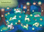 Sparkly Unicorns Sticker Book spread
