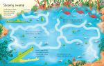 Wipe-Clean Jungle Activities spread