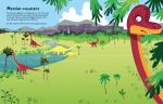 Big Dinosaur Sticker book spread