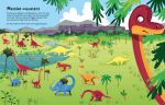 Big Dinosaur Sticker book spread