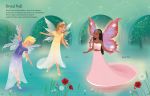 Sticker Dolly Dressing Fairy Princesses spread