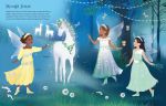 Sticker Dolly Dressing Fairy Princesses spread
