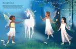 Sticker Dolly Dressing Fairy Princesses spread