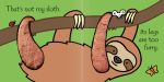 That's not my sloth… spread