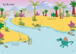 Little First Stickers Dinosaurs spread