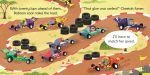 Vroom, vroom, Baboon! spread