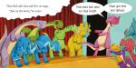 The Dinosaurs Who Loved Applause spread
