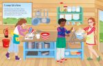 Sticker Dolly Dressing Summer Camp spread