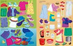 Sticker Dolly Dressing Summer Camp spread