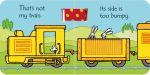 That's not my train... buggy book spread