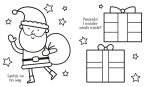 My Big Happy Christmas Colouring Book spread