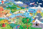 Usborne Book and Jigsaw Planet Earth spread