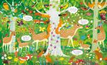 Usborne Book and Jigsaw In the Forest spread